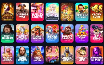 Игровые автоматы в онлайн казино Vodka Casino